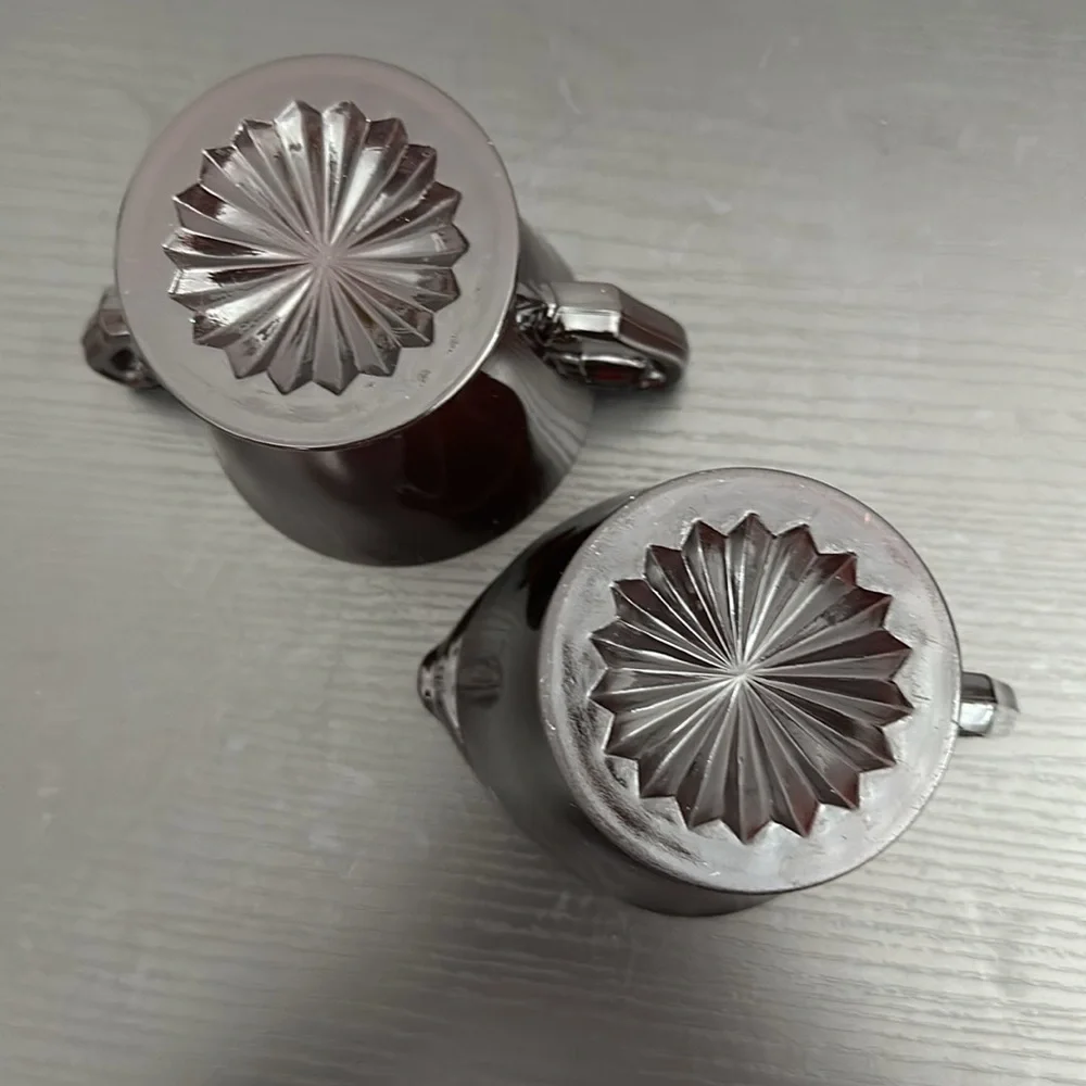 Anchor Hocking Royal Ruby Vintage Cream & Open Sugar Set